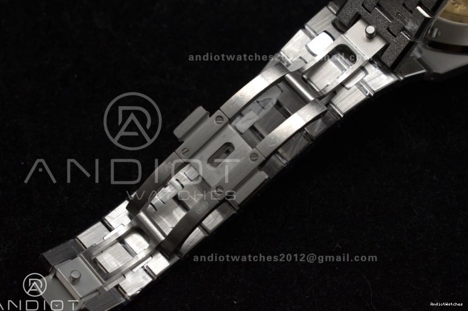 1031 Frosted Edition 15454 SS 37mm Best Grey on Bracelet Clone Lightweight SS Royal Oak SA3120 1:1 Super Dial APSF Textured 0219